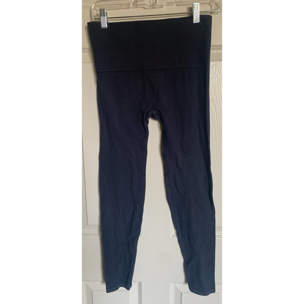 Spank Look At Me Navy Leggings Womens Size XL